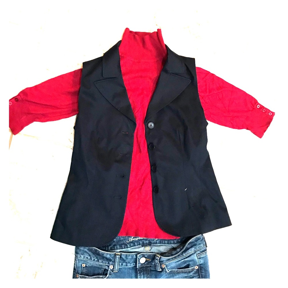 Talbots\\Stretch\\Button Vest Size 4